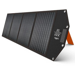 HYRICAN Solarmodul Solar Modul PV-100X1 100Watt / 18V Solarpanel für Powerstation Solarmodule schwarz Solartechnik