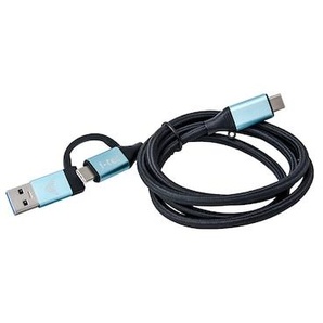 i-tec USB-C auf USB-C Kabel mit integriertem USB 3.0 Adapter C31USBCACBL