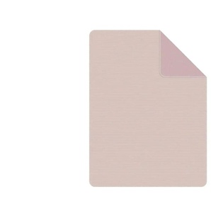IBENA Wohndecke  Leichte Mischdecke ¦ rosa/pink ¦ Baumwollmischgewebe ¦ Maße (cm): B: 150