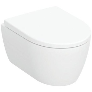 ICon Wand-WC-Set, Rimfree, inkl. WC-Sitz, geschlossene - Geberit