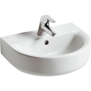 Ideal Standard Handwaschbecken Connect arc 45 x 160mm Weiß mit Ideal Plus, E7130MA