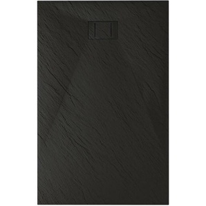 Duschtasse anthrazit Stein-Effekt mod. Blend 70x170 cm rechteckig