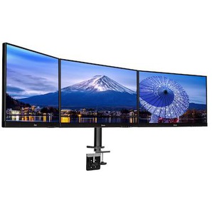iiyama DS1003C-B1 Monitorhalterung für drei Displays bis 27 Zoll