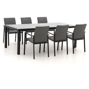 Il Tempo Cetona/Fidenza 220 cm Gartenmöbel-Set 7-teilig stapelbar