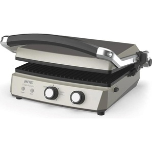 Imetec Griglia&Gusta, Grau, Rechteckig, Drehregler, Feuerrost, 280 x 220 mm, Scharnier 7481