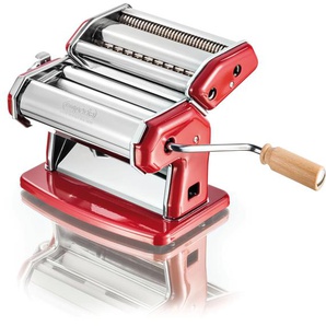 Nudelmaschine IMPERIA IMPERIA, La Rossa Nudelmaschinen rot Nudelmaschine Nudelmaschinen verchromter Stahl