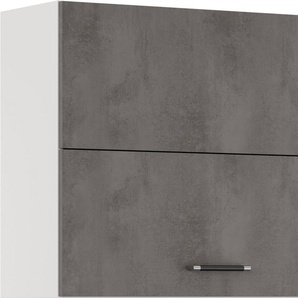 IMPULS KÜCHEN Faltlifthängeschrank Prag und Valencia, Breite/Höhe: 90/72,3 cm vormontiert, mit Soft-Close, mit Falt-Lifttür bestehend aus 2 Fronten