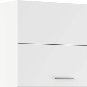 IMPULS KÜCHEN Faltlifthängeschrank Prag und Valencia, Breite/Höhe: 90/72,3 cm vormontiert, mit Soft-Close, mit Falt-Lifttür bestehend aus 2 Fronten