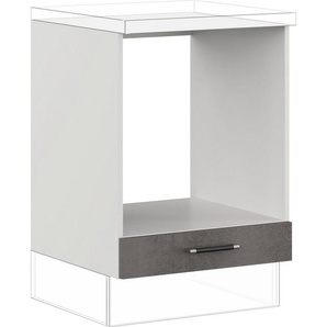 IMPULS KÜCHEN Herdumbauschrank Prag und Valencia, Breite/Höhe: 60/72,3 cm, mit Soft-Close vormontiert, mit zusätzlichem Schubkasten