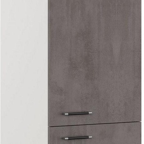 IMPULS KÜCHEN Kühlumbauschrank Prag, Breite/Höhe: 60/147,5 cm vormontiert, mit Drehtüren, mit verstellbarem Fachboden
