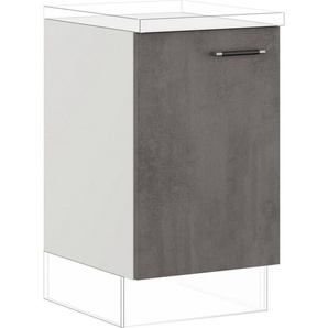 IMPULS KÜCHEN Spülenunterschrank Prag und Valencia, Breite/Höhe: 50/72,3 cm vormontiert, mit Soft-Close