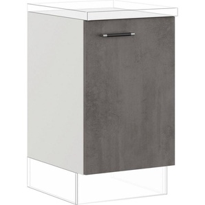 IMPULS KÜCHEN Spülenunterschrank Prag und Valencia, Breite/Höhe: 50/72,3 cm vormontiert, mit Soft-Close