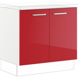 IMPULS KÜCHEN Spülenunterschrank Turin, Breite/Höhe: 90/72,3 cm vormontiert, mit Drehtüren