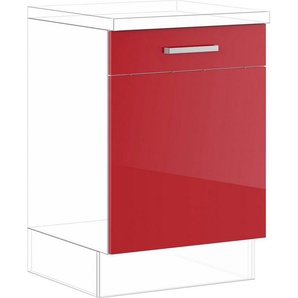 IMPULS KÜCHEN Türfront Turin, Breite/Höhe: 60/71,7 cm, für einen vollintegrierten Geschirrspüler, mit verstifteter Front