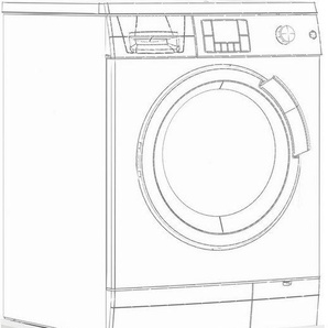 IMPULS KÜCHEN Waschmaschinenumbauschrank Turin, Breite 60 cm