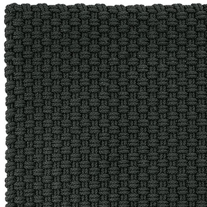 In- und Outdoormatte Uni schwarz, Designer pad concept, 52 cm