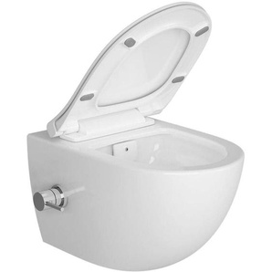 Swiss Aqua Technologies - Infinitio Flanschloses wc mit Bidetfunktion + Softclose-Sitz (SATINF011RREXPBFC)