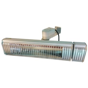 Infralogic - Heizstrahler Infrarot HeizMeister Moving IP65 2000W Silber matt