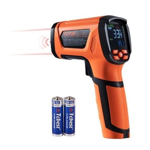 Infrarot Thermometer IR 50:1 Pyrometer -40°C bis 1500°C Laser Temperaturmesser 180x120x60mm Temperaturmessgerät Nicht Menschliches Körperthermometer für Kochen/Barbecue/Gefrierschrank/Industrie HWCWYSZBG5002W23QV9