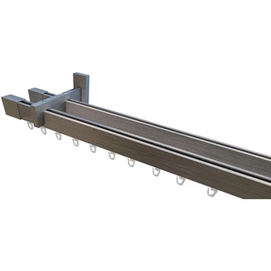 Innenlaufschiene Trend-Line, indeko, Ø 35 mm, 2-läufig, verschraubt, Aluminium, Wunschmaßlänge