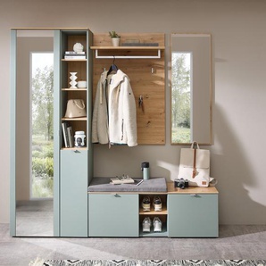 Innostyle Garderoben-Set Bari Garderobenprogarmm, BxHxT 206x202x38 cm, (Set, 4-St), Besteht aus 4 Typen