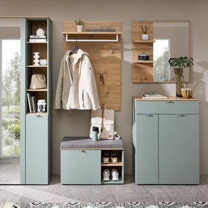 Innostyle Garderoben-Set Bari Garderobenprogarmm, BxHxT 264x202x38 cm, (Set, 5-St), Besteht aus 5 Typen