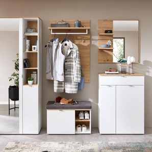 Innostyle Garderoben-Set Bari Garderobenprogarmm, BxHxT 264x202x38 cm, (Set, 5-St), Besteht aus 5 Typen