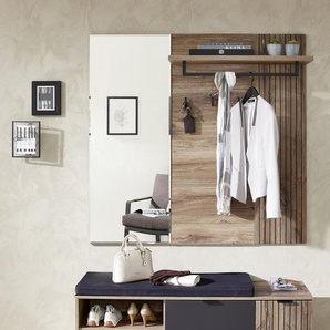 Innostyle Garderoben-Set LINEA Garderoben Set,besteht aus 2 Typen, 134x204x38cm (B/H/T), (2-St)