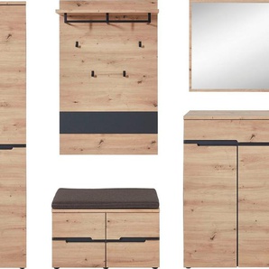 Innostyle Garderoben-Set MEMPHIS, (Komplett-Set, 5-St)
