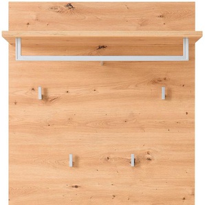 Innostyle Garderobenpaneel »BARI Graderobenpaneel, BxHxT 40x158x30 cm«, (1 St.), 2 Ablageboden, 1 Kleiderstange, 4 Haken