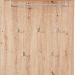 Innostyle Garderobenpaneel »Fun Garderobenpaneel, 84x135x27cm (B/H/T)«, (1 St.), 1 Boden mit Kleiderstange, 5 Haken
