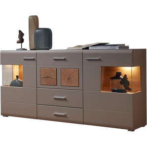 Innostyle Sideboard »FUN PLUS II«, 2 Holztüren, 3 Schubläden, 7 Fächer, Softclose, ABS Kantenschutz