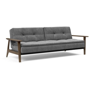 Innovation Dublexo Klappsofa 115x210 cm mit eiche Armlehne
