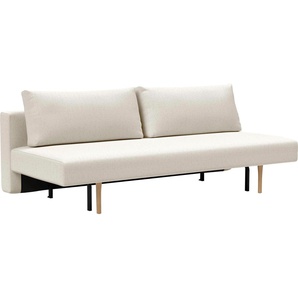 Schlafsofa INNOVATION LIVING ™ CONLIX Sofas Gr. Bouclé Stoff BOUCLÉ, weiß (off white 531, bouclé) Einzelsofas Taschenfederkernpolsterung, Breite Liegefläche 140 cm