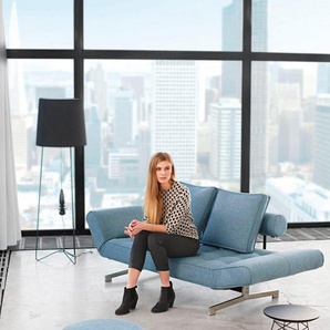 INNOVATION LIVING ™ Schlafsofa Ghia, in scandinavischem Design, mit zwei losen Rückenkissen