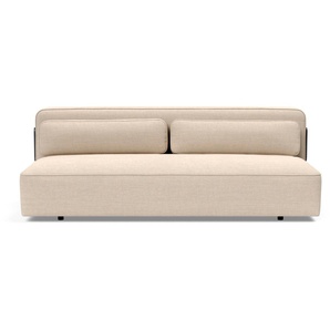 Schlafsofa INNOVATION LIVING ™ YONATA Sofas Gr. Struktur grob PHOBOS, beige (latte 586, phobos) Einzelsofas komfortable Taschenfederkernpolsterung, Breite Liegefläche 149 cm