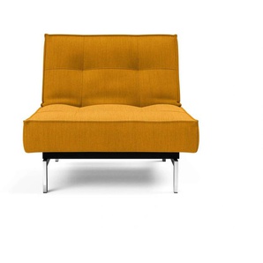 INNOVATION LIVING ™ Sessel »Splitback«, mit chromglänzenden Beinen, in skandinavischen Design
