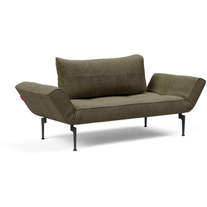 Innovation Zeal Klappsofa 70x200 cm Schwarz Laser Beine
