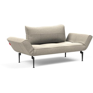 Innovation Zeal Klappsofa 70x200 cm Schwarz Laser Beine
