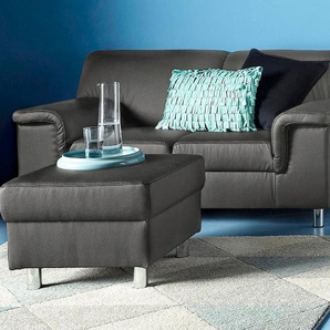 1,5-Sitzer INOSIGN Sofas Gr. B/H/T: 145 cm x 72 cm x 80 cm, Lu x us-Kunstleder, ohne Funktion, grau 2-Sitzer Sofas