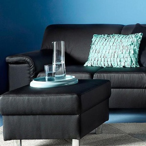 1,5-Sitzer INOSIGN Sofas Gr. B/H/T: 145 cm x 72 cm x 80 cm, Lu x us-Kunstleder, ohne Funktion, schwarz 2-Sitzer Sofas