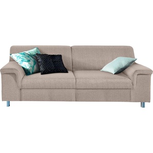 2,5-Sitzer INOSIGN Sofas Gr. B/H/T: 190 cm x 72 cm x 80 cm, Struktur fein, ohne Funktion, beige 2-Sitzer Sofas