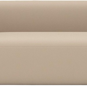 INOSIGN 2-Sitzer Nergal, Einzelsofa oder L-Form, Modernes Design, schlichte Optik, stilvoller Blickfang im Wohnzimmer