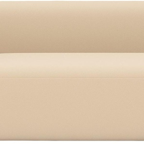 INOSIGN 2-Sitzer Nergal, Einzelsofa oder L-Form, Modernes Design, schlichte Optik, stilvoller Blickfang im Wohnzimmer