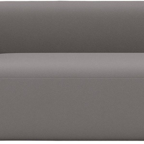 INOSIGN 2-Sitzer Nergal, Einzelsofa oder L-Form, Modernes Design, schlichte Optik, stilvoller Blickfang im Wohnzimmer