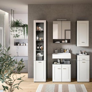 INOSIGN Badmöbel-Set Jarvi, (Set, 2-St), Badmöbel, Spiegelschrank und Waschbeckenunterschrank