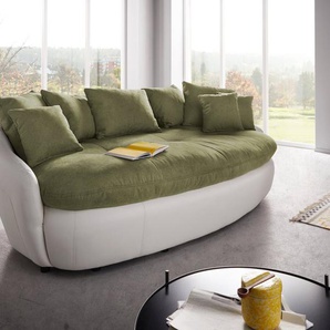 INOSIGN Big-Sofa Aruba, gemütliches Megasofa in XXL in organischer Form mit vielen Kissen