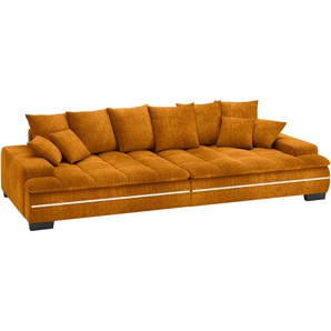 Mr. Couch Big-Sofa Haiti II, RGB-LED Beleuchtung, Kaltschaumpolsterung, bis 140 kg belastbar