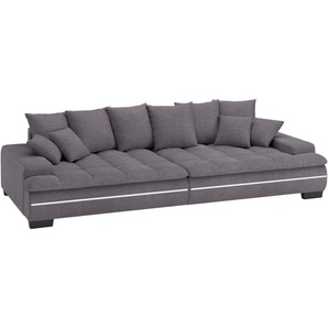 Mr. Couch Big-Sofa Haiti II, RGB-LED Beleuchtung, Kaltschaumpolsterung, bis 140 kg belastbar