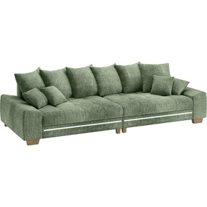 Mr. Couch Big-Sofa Nikita II, mit RGB-LED Beleuchtung, wahlweise mit Kaltschaum